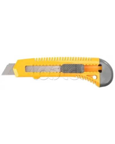 Нож с сегментированным лезвием 18 мм корпус пластик REXANT 12-4903 в Таганроге Аксессуары для кабель-канала Pintop.ru