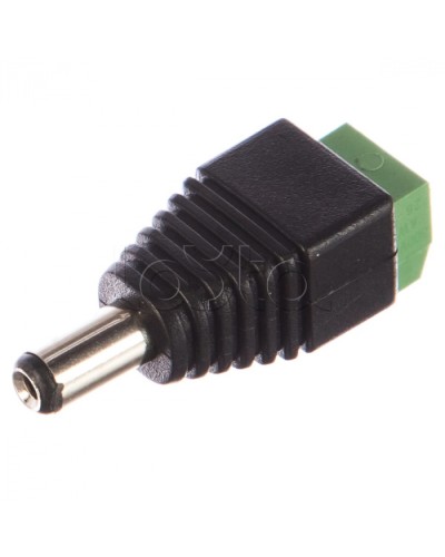 Разъем питания штекер 2.1х5.5 с клеммной колодкой (50шт/уп) REXANT 14-0314 в Таганроге Коннекторы Pintop.ru