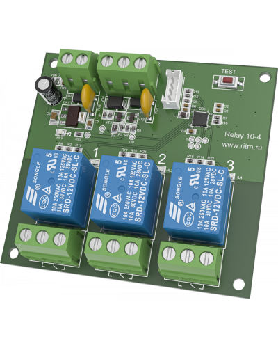 Реле адресное Mega на 3 выхода Ritm в Таганроге GSM мониторинг Ritm Pintop.ru