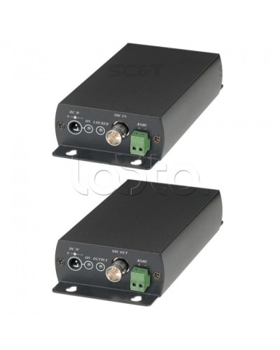 Комплект для передачи HD-SDI и RS485 по одному кабелю витой пары SC&T SDI05A в Таганроге Видеоусилители, Модуляторы, Делители Pintop.ru