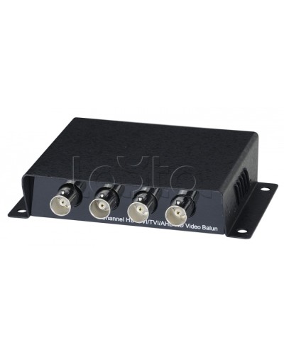 Приемопередатчик пассивный 4-канальный, HDCVI/TVI/AHD, по витой паре SC&T TTP414HD в Таганроге Видеоусилители, Модуляторы, Делители Pintop.ru
