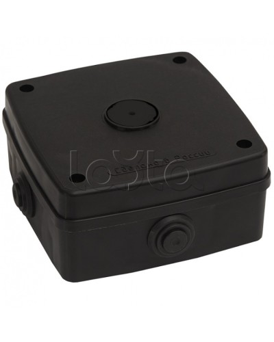 Монтажная коробка SLT МК-1 (черная) в Таганроге Оборудование для видеонаблюдения Pintop.ru