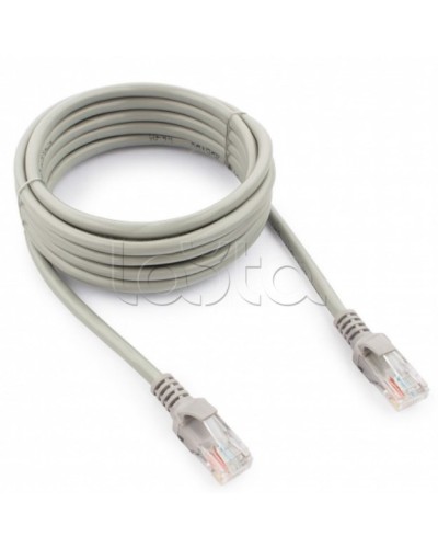 Коммутационный шнур категории, 5e U/UTP , 4х2х(7х0,21), LSZH, 1м, серый SPL (500078) в Таганроге Патч-корды и пигтейлы Pintop.ru