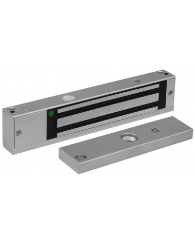 Smartec ST-EL140DL-SL - Электромагнитный замок, внутреннее исполнение, СИД, датчик положения двери, 12 VDC / 250мА, усилие 140-150 кг. в Таганроге Электромагнитные замки Pintop.ru