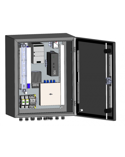Узел коммутации всепогодный SpaceCam SC-Box-L2-4GP-120-2G-UPS(G) в Таганроге Коммутаторы Pintop.ru