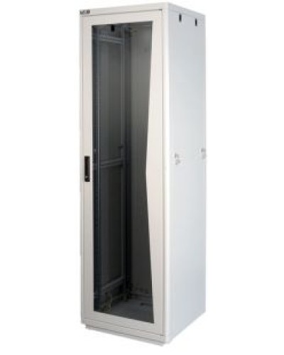 Комплект дверей передняя стеклянная задняя цельнометаллическая для шкафа серии TFR 42U TLK (TFR-4-4280-GM-GY) в Таганроге Аксессуары для стоек и шкафов Pintop.ru