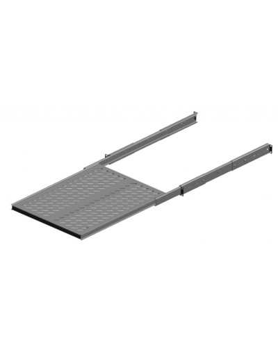 Полка выдвижная (600 мм) TLK TLK-SHFC-600R-BK в Таганроге Полки для шкафов и стоек Pintop.ru