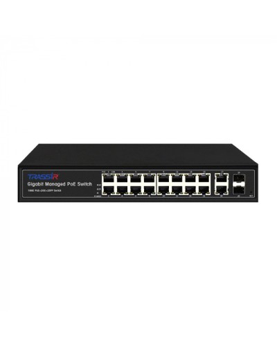 Управляемый коммутатор TRASSIR TR-NS24202S-300-16PoE v2 в Таганроге Коммутаторы Pintop.ru