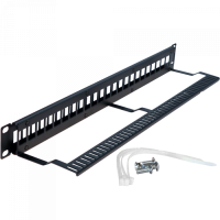 Патч-панель наборная, 24 порта, UTP, 1U TWT (TWT-PP24OK-UTP)