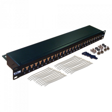 Патч-панель 24 порта, STP, кат.6, 1U TWT (TWT-PP24STP/6)