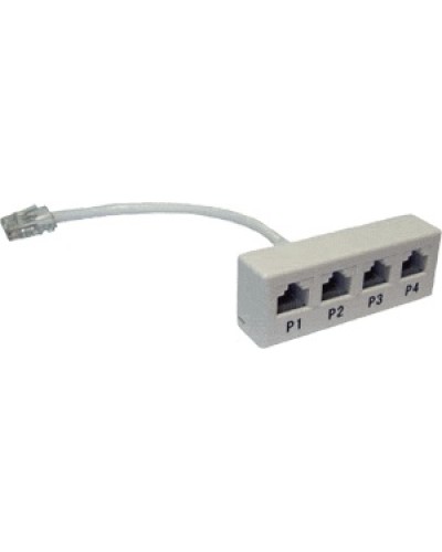 Y-адаптер 4 параллельных порта TWT TWT-Y-1P4 в Таганроге Проходные адаптеры Pintop.ru