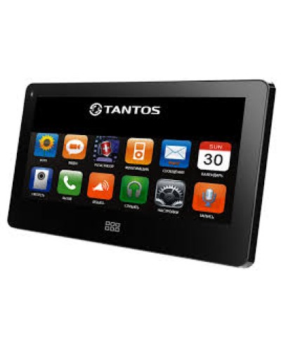 Монитор цветного видеодомофона со сверхтонким корпусом и сенсорным экраном Tantos NEO Slim (черный) в Таганроге Абонентские видеоустройства Pintop.ru