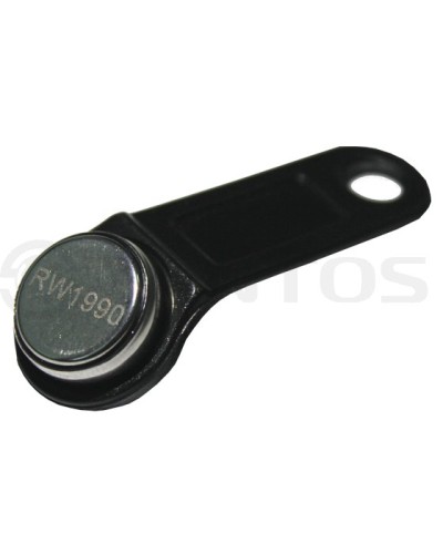 Ключ Touch Memory с 64-битным идентификационным кодом Tantos RW1990 iButton TS (чёрный) в Таганроге Оптовые идентификаторы Pintop.ru