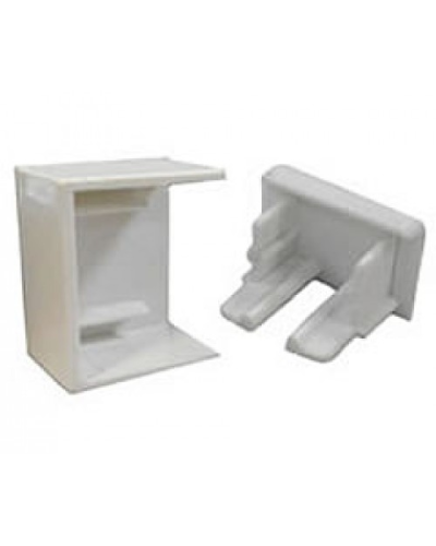 Заглушка 40х16мм (10шт) 700шт. Экопласт 72806-10 в Таганроге Аксессуары для кабель-канала Pintop.ru