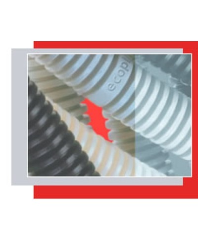 Труба гофр. ПВХ 16 мм (100 м) Экопласт (10016) в Таганроге Труба гофрированная Pintop.ru