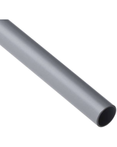 Труба ПВХ гладкая, 25мм/ внут. 22мм (3м), серый Экопласт 33025 в Таганроге Гладкая труба Pintop.ru