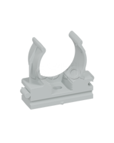 CFQ32 Держатель (клипса) для труб, для монтажного пистолета D32мм, цвет чёрн. (1уп=10шт) Экопласт (41532-10BL) в Таганроге Держатели, клипсы, скобы Pintop.ru