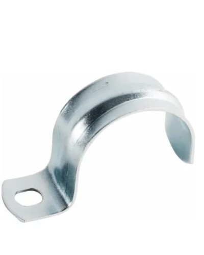 Скоба оцинк. с одним отверстием, для трубы D32мм (100 шт/уп) Экопласт (43732) - Скоба оцинкованная с одним отверстием, для трубы D32мм Экопласт в Таганроге Держатели, клипсы, скобы Pintop.ru