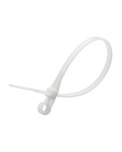 Хомут кабельный 3,5x110 мм с монтажным отверстием Экопласт 45109 в Таганроге Стяжки-хомуты Pintop.ru