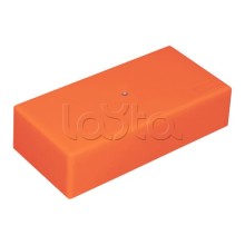 Коробка огн. с глад. стенками,без галогена, IP41, 18P, (1,5-2,5мм2) (оранж) ОКЛ Экопласт (46073HF)