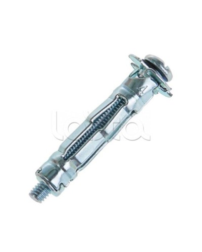 Дюбель металлический Молли с винтом 4x6x38 (250шт) Экопласт (47235) в Таганроге Крепеж: Дюбели, шурупы, саморезы Pintop.ru