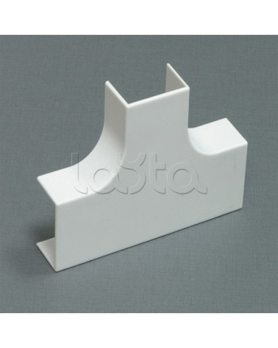 Тройник плавный стандарт TIA 60х40 мм Экопласт 76415R в Таганроге Аксессуары для кабель-канала Pintop.ru