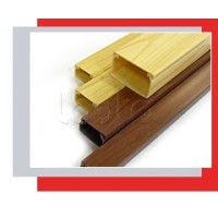 Миниканал 25x25 серия MEX с текстурой дерева (сосна) Экопласт 77015Р-2