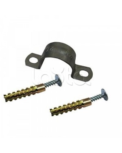 Дюбель-хомут клоп (двухлапковый) 21-22 мм Гефест (100 шт/уп) в Таганроге Крепеж: Дюбели, шурупы, саморезы Pintop.ru