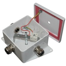 Коробка монтажная огнестойкая Гефест КМ-О (2к*10,0)-IP66-100х100, три ввода