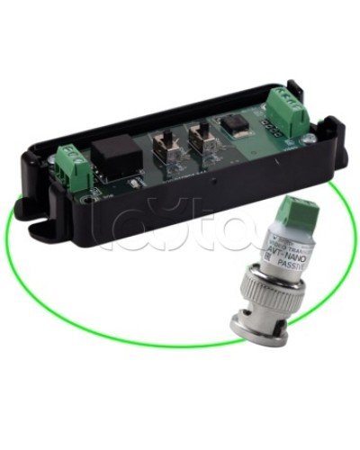 Комплект для передачи видеосигналов ИНФОТЕХ AVT-Nano Active SL в Таганроге Видеоусилители, Модуляторы, Делители Pintop.ru