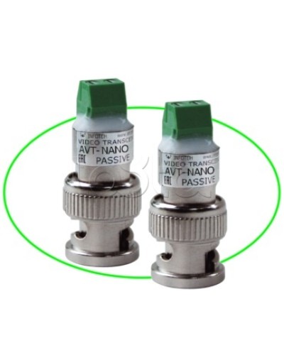 Комплект пассивных приемопередатчиков Инфотех AVT-Nano Passive M в Таганроге Видеоусилители, Модуляторы, Делители Pintop.ru