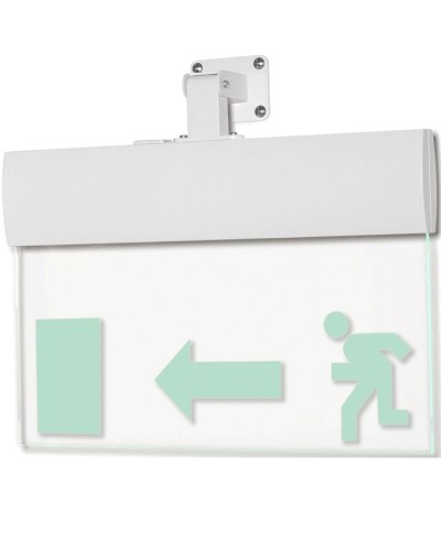 Табло М-12-УЛЬТРА Человек влево дверь (универсальное крепление) (ИП Раченков А.В.) в Таганроге Оповещатели Pintop.ru