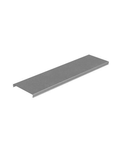 Крышка лотка 150х0,8 L2000 мм ПЛЮС INOX304 КМ-Профиль (KLplus150-0.8-2000 INOX304) в Таганроге Аксессуары для лотков Pintop.ru