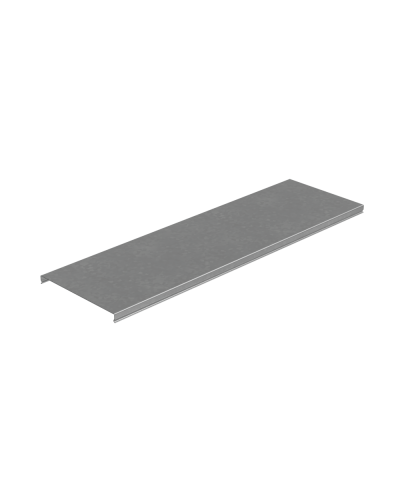 Крышка лотка 200х1,0 L2500 мм ПЛЮС КМ-Профиль (KLplus200-1.0-2500) в Таганроге Аксессуары для лотков Pintop.ru