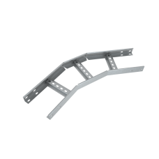 Угол лестничный горизонтальный 45 гр. 100х500х1,5 мм "Быстрый монтаж" HD85 КМ-профиль (LGLS45-100-500-1.5 HD85)