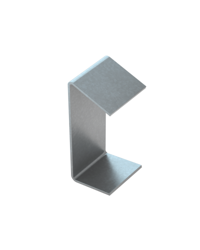 Распорка для швеллера 50х50х4,0 мм (под основание 120 мм) КМ-профиль (RP41-114-2.5) в Таганроге Аксессуары для лотков Pintop.ru