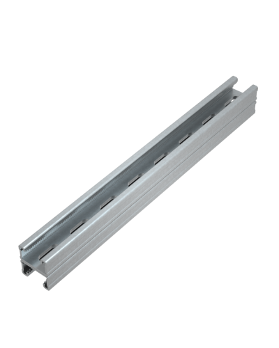 Страт-профиль двойной 41х21 L4500 мм s:1,5 HD85 КМ-профиль (2STP41-21-4500 HD85) в Таганроге Аксессуары для лотков Pintop.ru