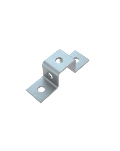 Прямоугольная скоба для страт-профиля 41х41 мм КМ-Профиль (PS41-41) в Таганроге Держатели, клипсы, скобы Pintop.ru