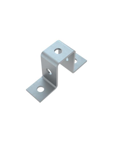 Прямоугольная скоба для страт-профиля 41х72 мм КМ-профиль (PS41-72) в Таганроге Держатели, клипсы, скобы Pintop.ru