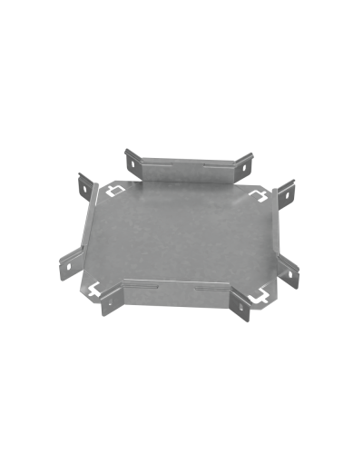 Х-разветвитель 50х100 мм ПЛЮС HD КМ-Профиль (XDplus50-100 HD) в Таганроге Аксессуары для лотков Pintop.ru