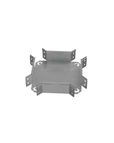 Х-разветвитель 80х100 мм ПЛЮС HD85 КМ-профиль (XDplus80-100 HD85) в Таганроге Аксессуары для лотков Pintop.ru