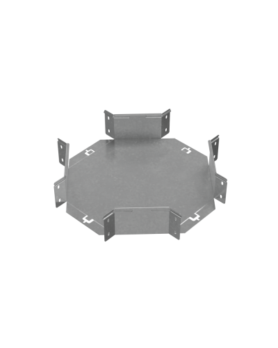 Х-разветвитель 100х200 мм ПЛЮС INOX304 КМ-Профиль (XDplus100-200 INOX304) в Таганроге Аксессуары для лотков Pintop.ru