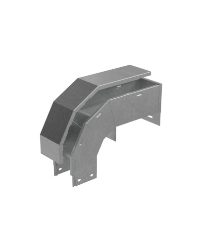 Т-ответвитель крышка верт. вниз 100х500х100 мм ПЛЮС HD85 КМ-профиль (OKTDplus100-500-100 HD85) в Таганроге Аксессуары для лотков Pintop.ru