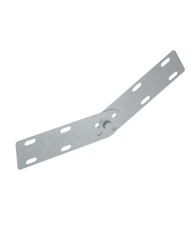 Шарнирный соединитель лестничного лотка 80 мм Быстрый монтаж HD КМ-Профиль (LSHS2 HD) в Таганроге Аксессуары для лотков Pintop.ru