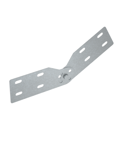 Шарнирный соединитель лестничного лотка 100 мм Быстрый монтаж КМ-Профиль (LSHS3) в Таганроге Аксессуары для лотков Pintop.ru