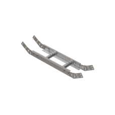 Вертикальный шарнирный угол 80х100х2,0 мм N КМ-профиль (LSHL80-100-2.0 N)