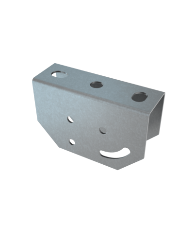 Универсальная потолочная скоба S:2,0 мм HD85 КМ-профиль (UPD HD85) в Таганроге Аксессуары для лотков Pintop.ru