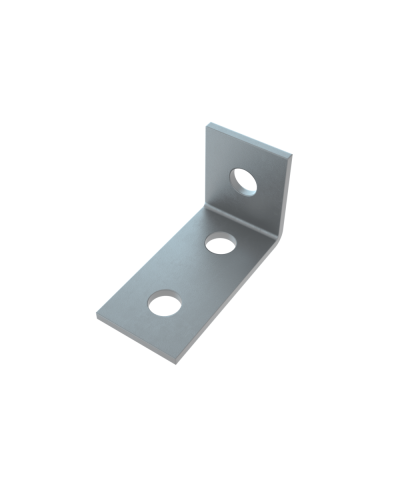 Уголок удлиненный (3 отверстия) HD85 КМ-профиль (USG3 HD85) в Таганроге Аксессуары для лотков Pintop.ru