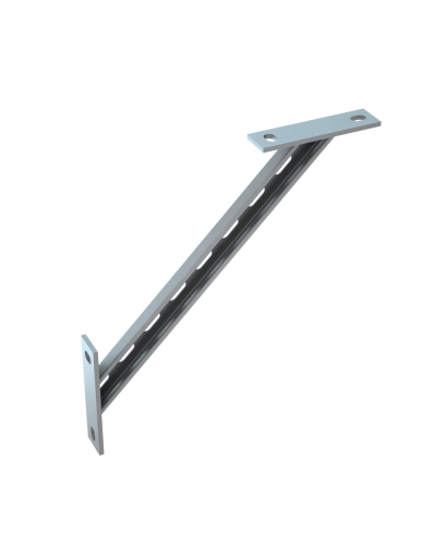 Укосина для консолей 700 мм КМ-Профиль (UK700) в Таганроге Аксессуары для лотков Pintop.ru