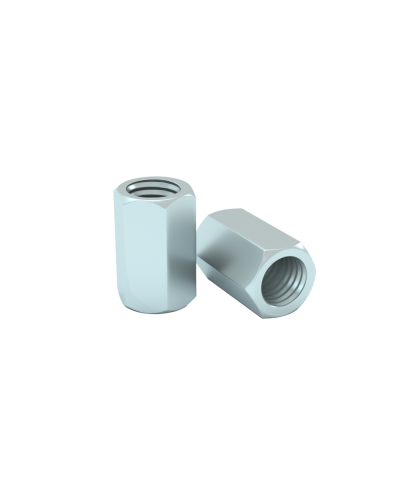 Гайка соединительная М10 DIN 6334 (упак. 30 шт) КМ-Профиль (MS10) в Таганроге Крепеж Pintop.ru